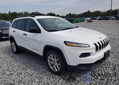 2016 Jeep Cherokee Sport z USA, uszkodzony, nr VIN 1C4PJLAB7GW311803